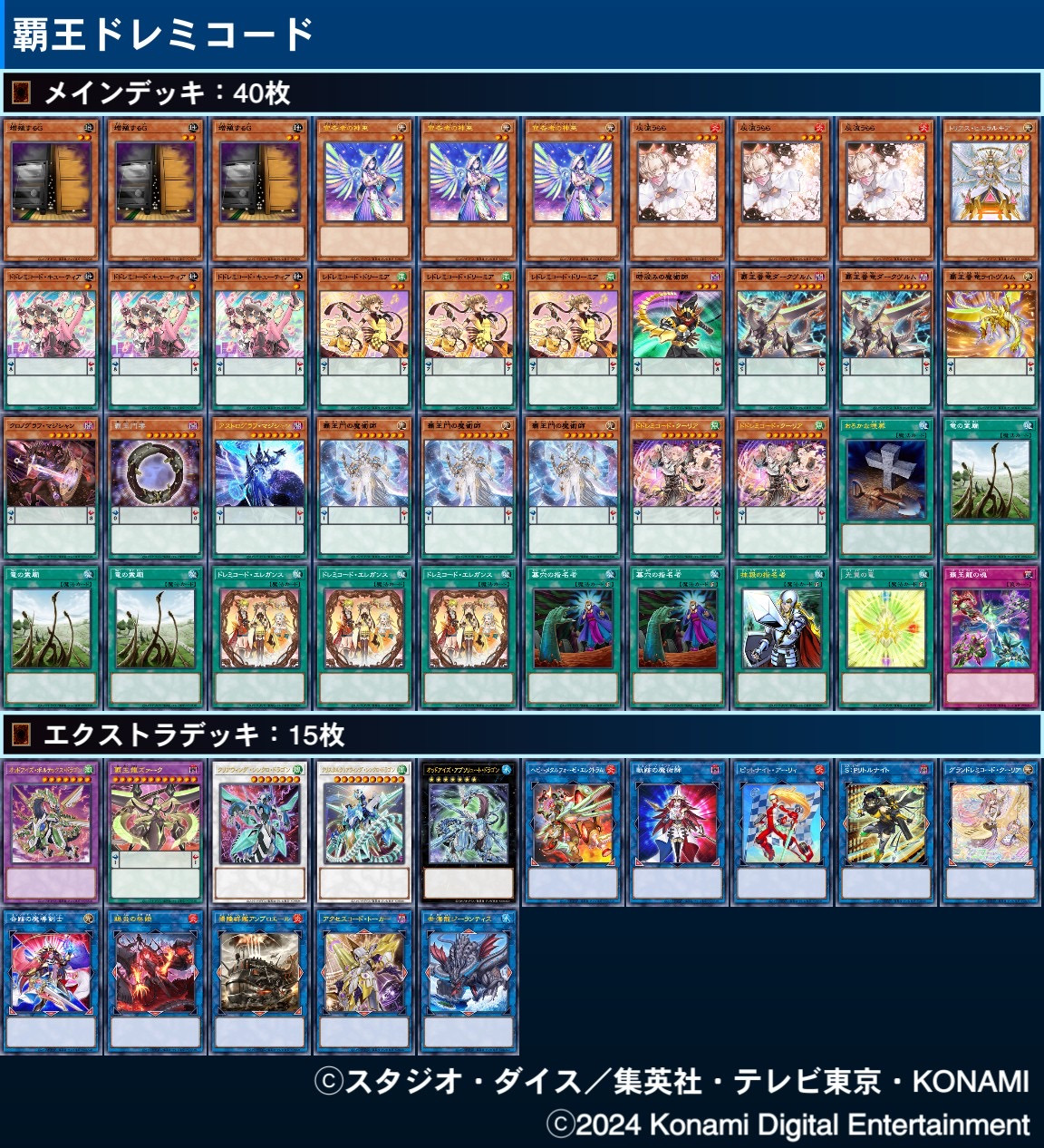 マスターデュエル】 ドレミコードで走ったWCS予選レポート