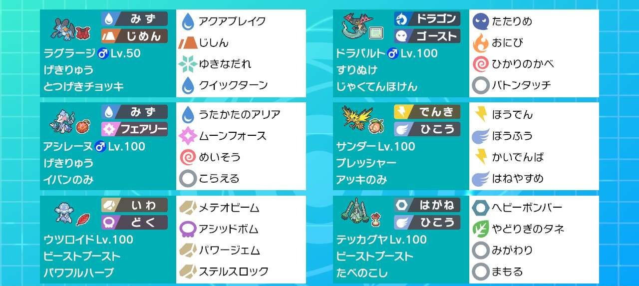 ムゲンダイカップfinal 冠ルール使用構築 Mygame8