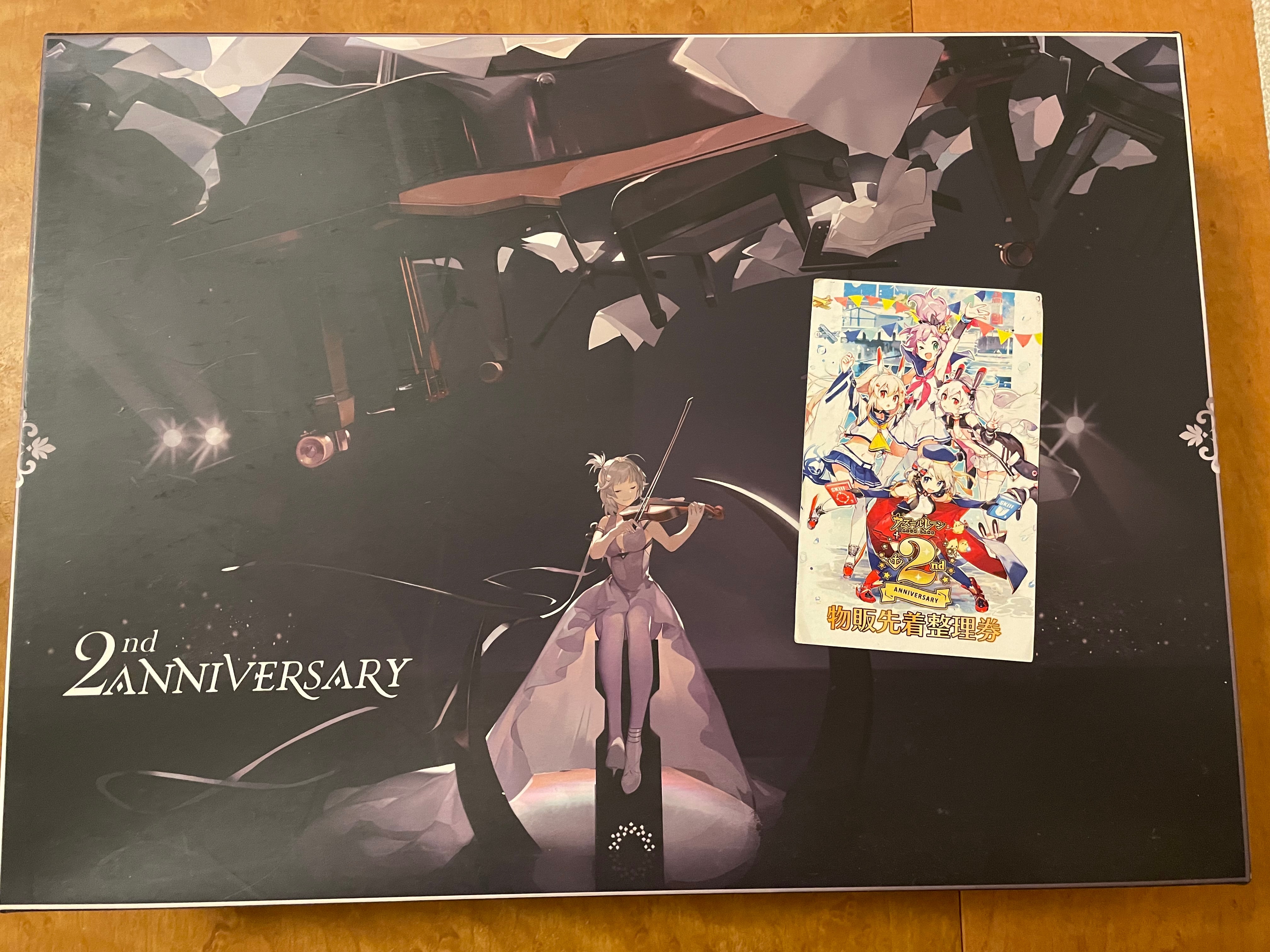 B2タペストリー セントルイス（レースクイーン） アズールレーン アズレン ２周年 ２st Yostar 2nd ANNIVERSARY 会場限定グッズ アズールレーン 2nd Anniversary Fes. B2タペストリー レースクイーン